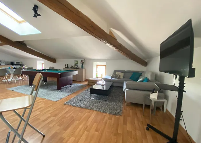 Apartmán Grand Loft Avec Billard Et Netflix